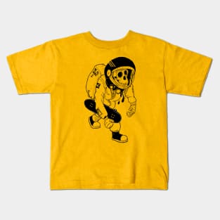 Be A HERO -Skate edition- BLACK Kids T-Shirt